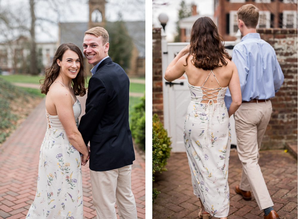 UVA Engagement Session - Hunter and Sarah Photography