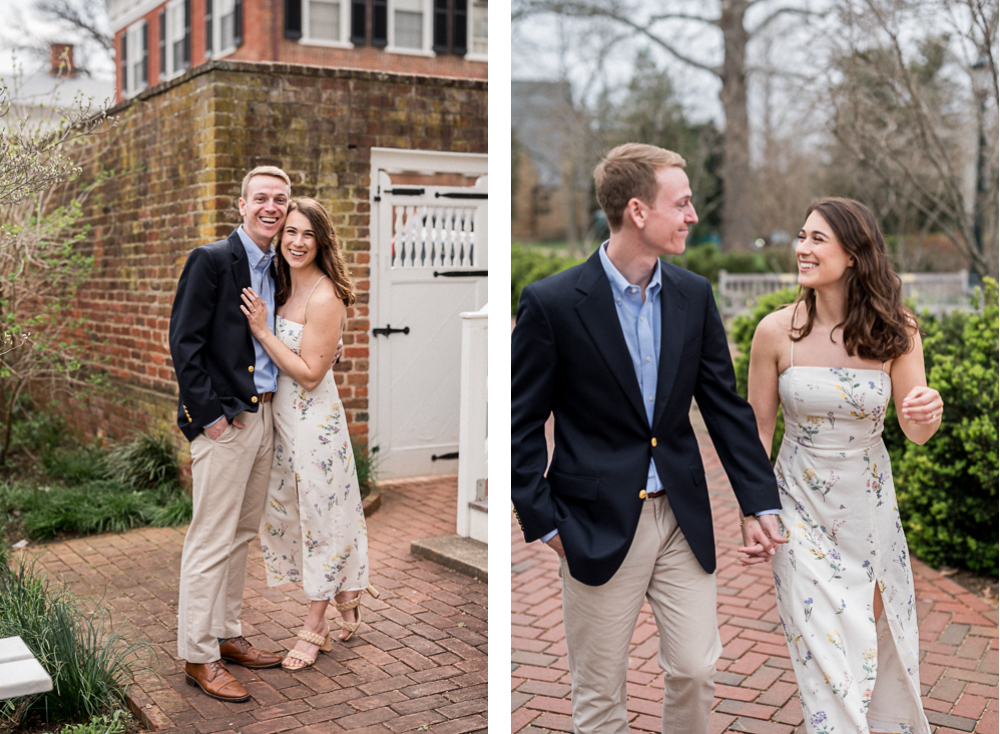 UVA Engagement Session - Hunter and Sarah Photography