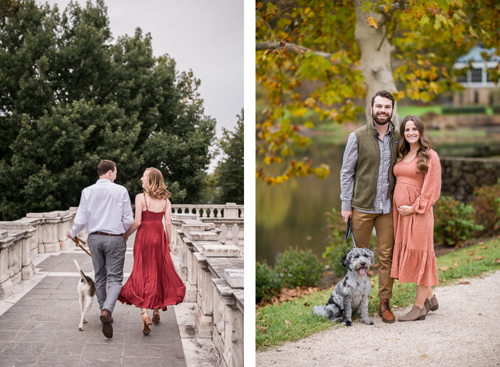 How to Photograph Dogs on an Engagement Session - Hunter and Sarah Photography