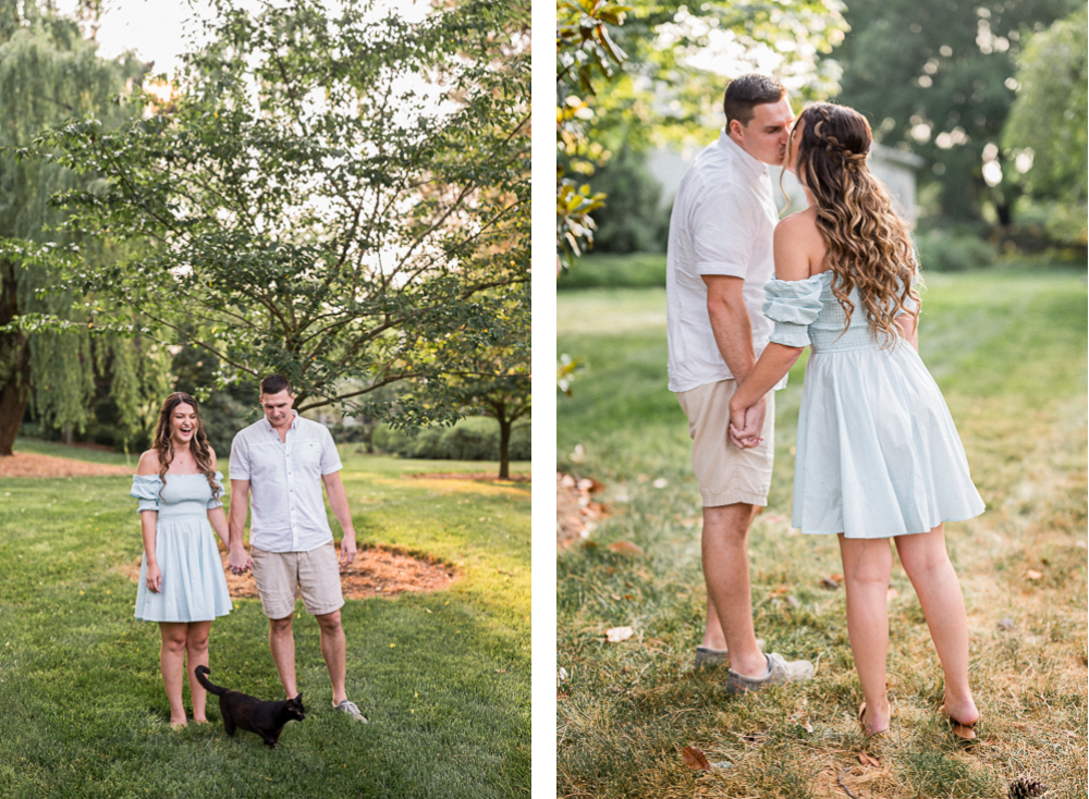 Loving Summer Engagement Session at Waterperry Farm - Hunter and Sarah Photography