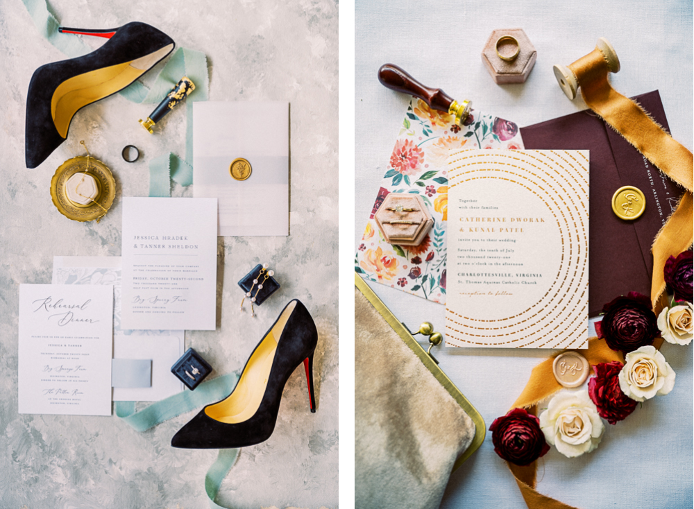 How to Photograph High End Wedding Details - Hunter and Sarah Photography