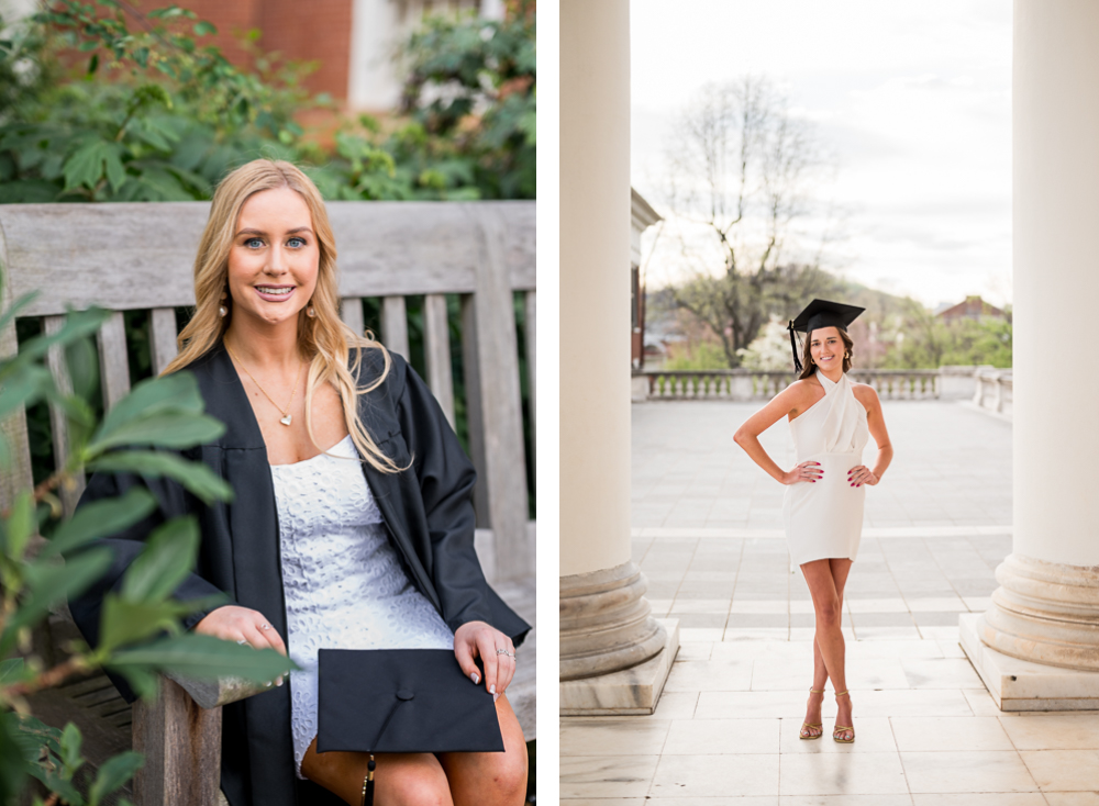 Best Time of Year and Day for UVA Grad Session - Hunter and Sarah Photography