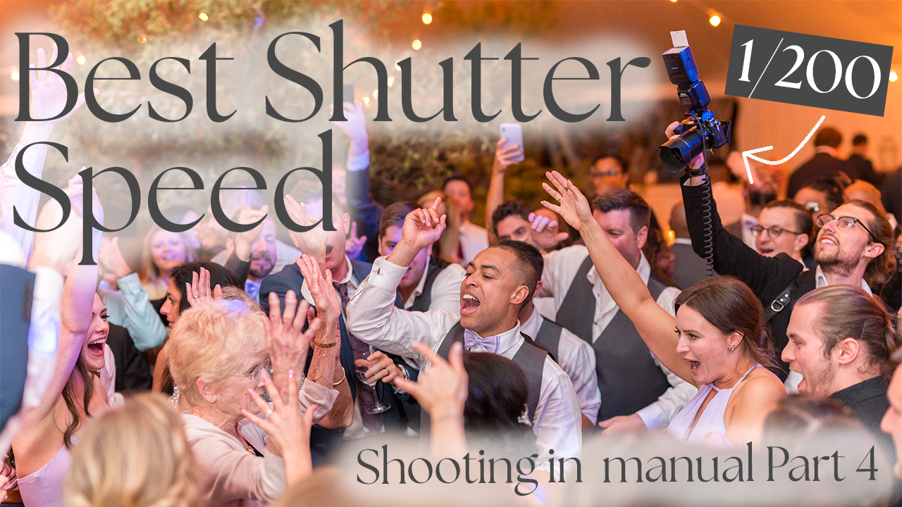 Best shutter speed for portraits and weddings
