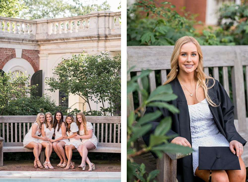 Who's the best Grad Photographer in Charlottesville - Hunter and Sarah Photography