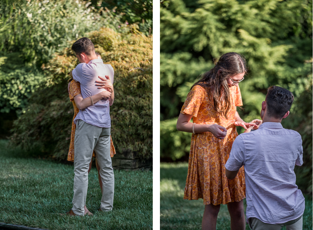 Summery Surprise Engagement at Waterperry Farm - Hunter and Sarah Photography