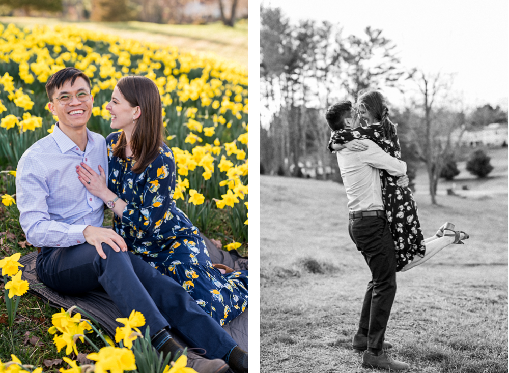 Windy Boars Head Engagement Session - Hunter and Sarah Photography