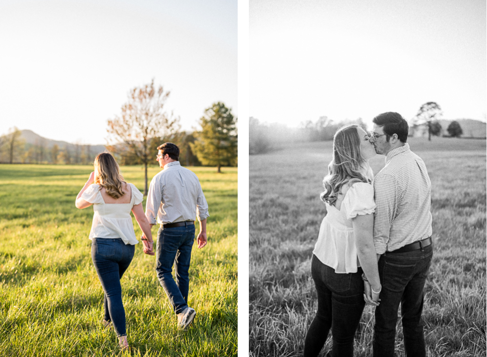 Engagement Photoshoot at Waterperry Farm - Hunter and Sarah Photography