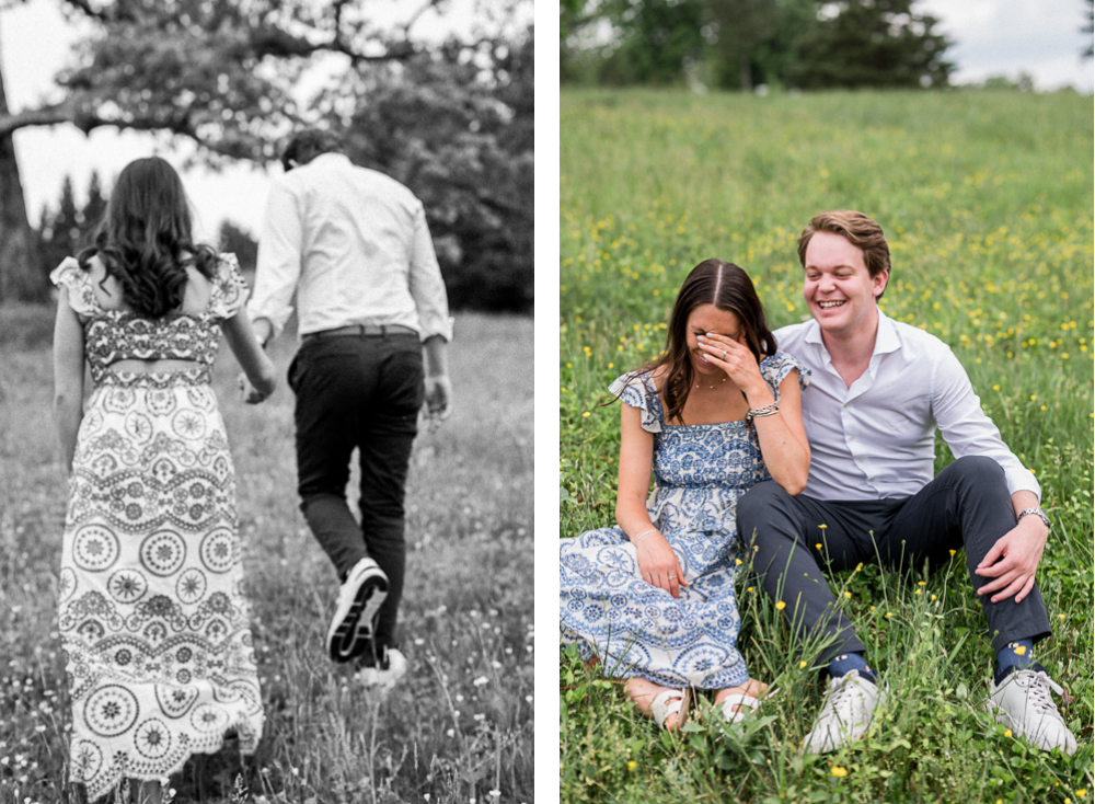 Boar's Head Resort and Downtown Mall Ice Cream Engagement Session