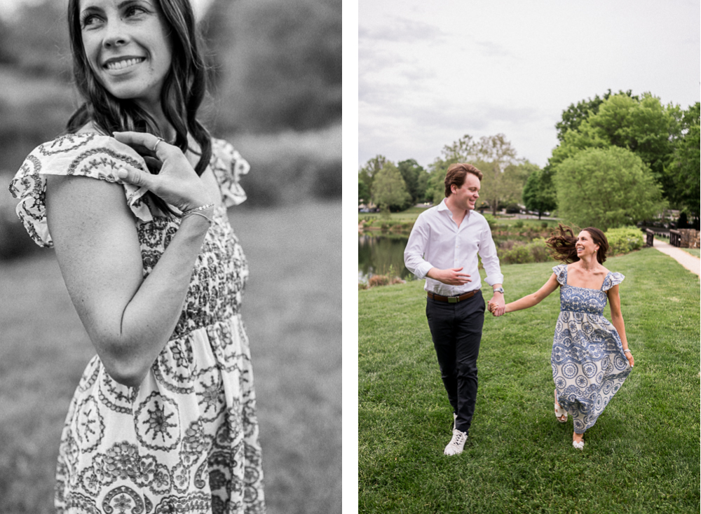 Boar's Head Resort and Downtown Mall Ice Cream Engagement Session