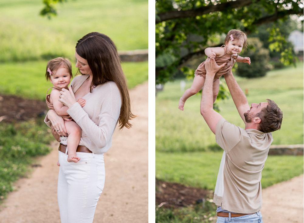 Spring Family Photoshoot in Charlottesville - Hunter and Sarah Photography