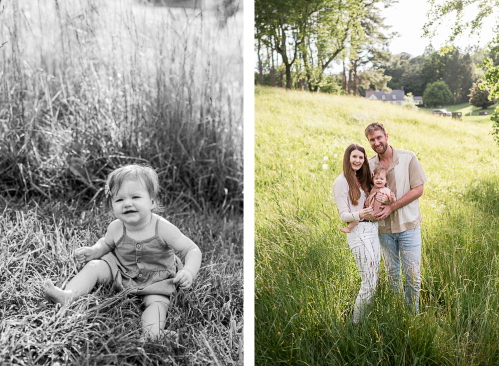 Spring Family Photoshoot in Charlottesville - Hunter and Sarah Photography