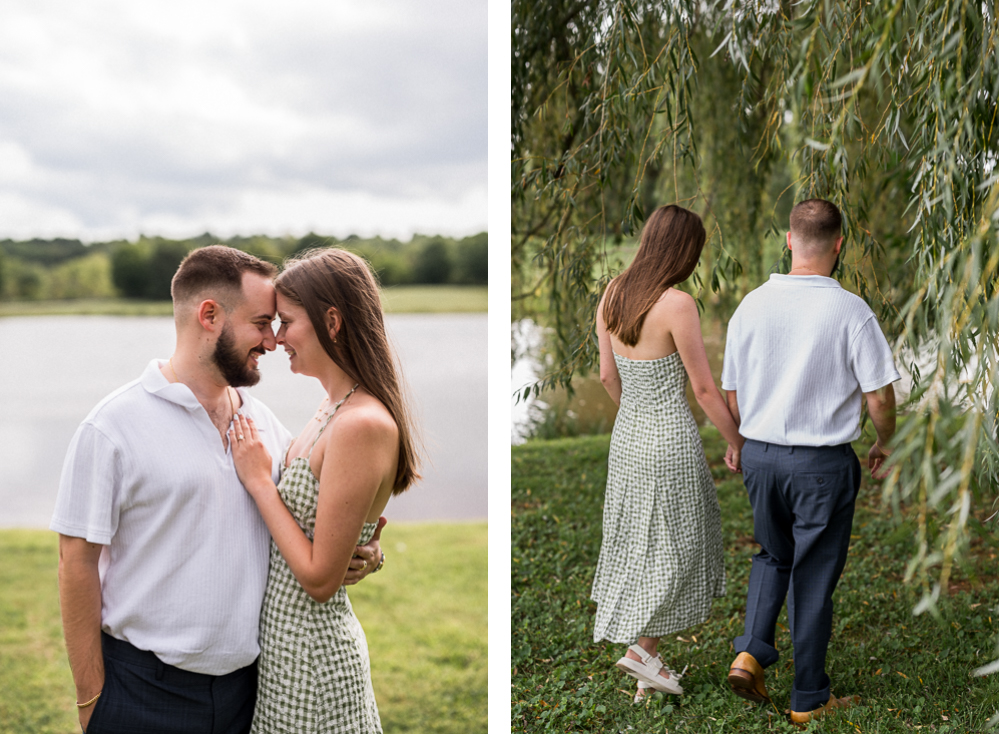 Surprise Engagement with Friends at Trump Winery - Hunter and Sarah Photography