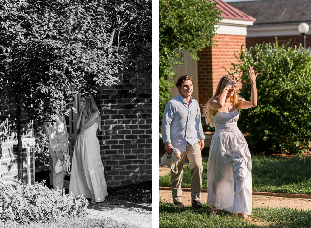 Summer Surprise Engagement in Charlottesville - Hunter and Sarah Photography