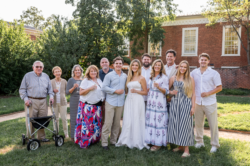 Summer Surprise Proposal at UVA's Lawn - Hunter and Sarah Photography