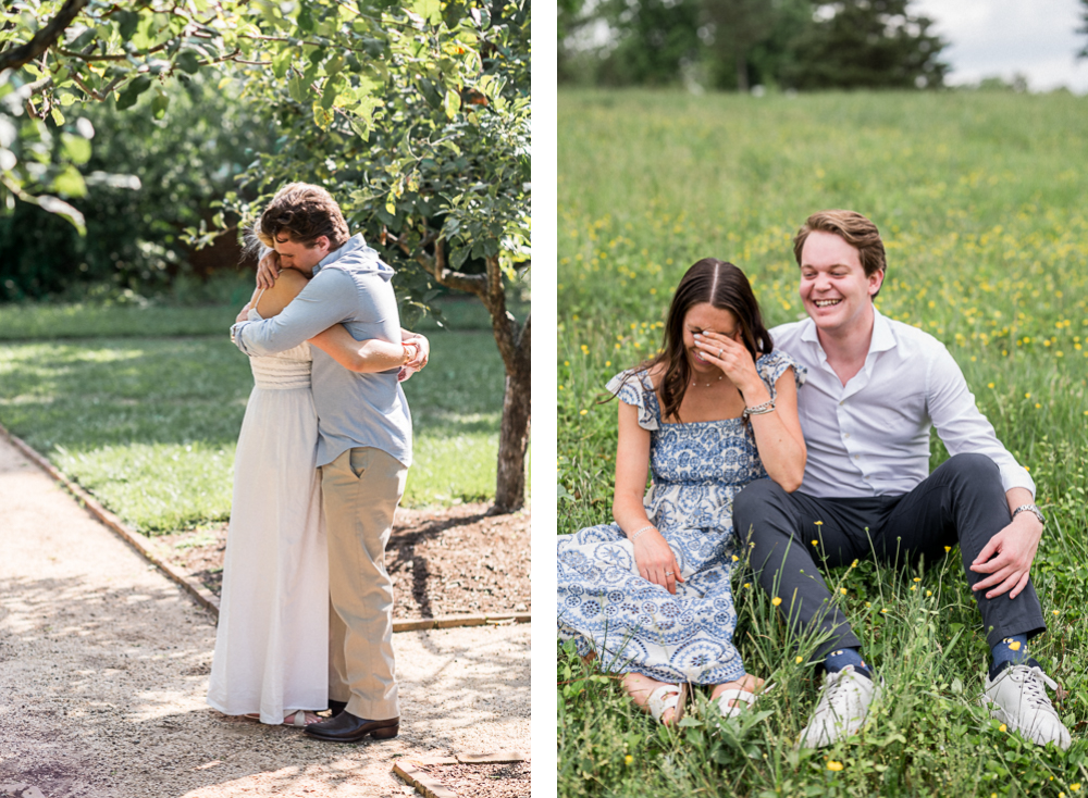 Surprise Proposal Photographer in Charlottesville VA - Hunter and Sarah Photography