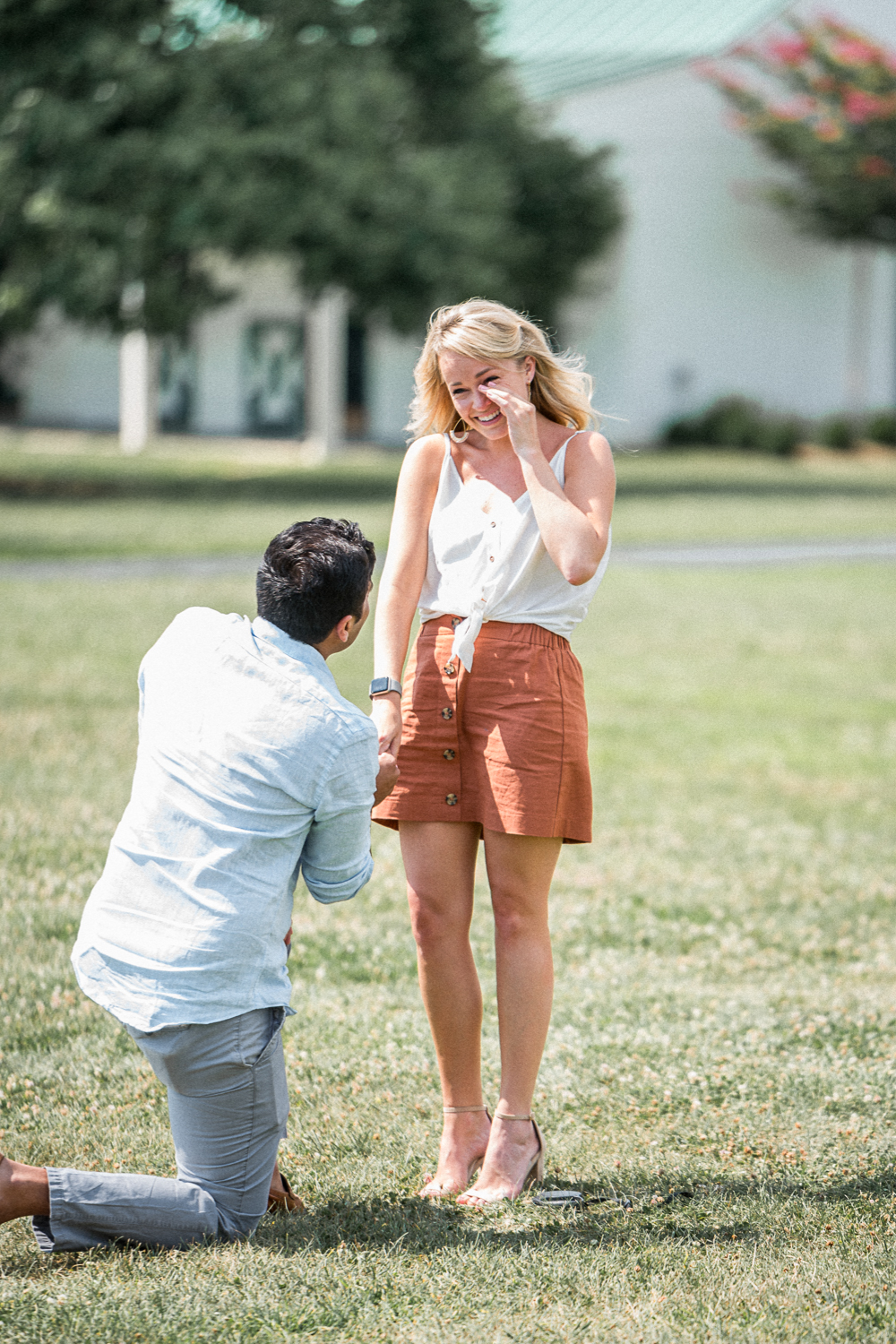 Surprise Proposal Photographer in Charlottesville VA - Hunter and Sarah Photography