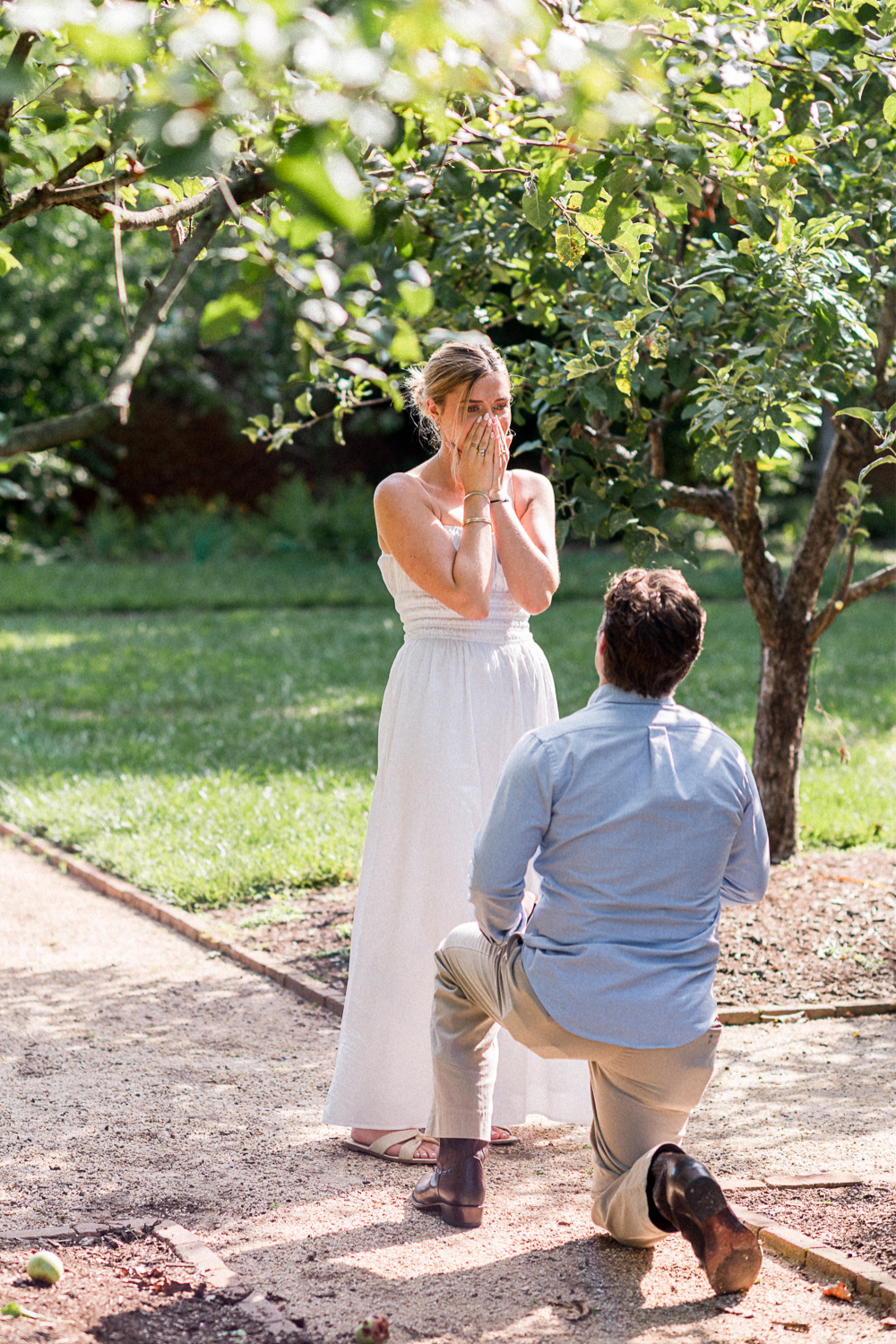 Surprise Proposal Photographer in Charlottesville VA - Hunter and Sarah Photography