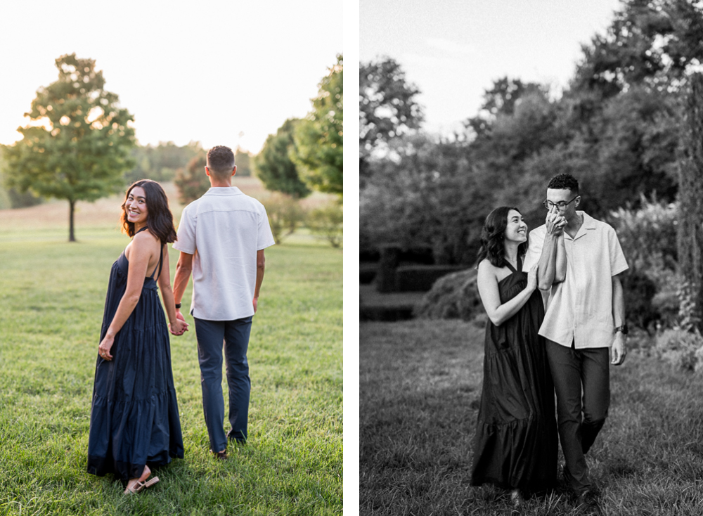 Surprise Engagement outside Charlottesville, VA - Hunter and Sarah Photography