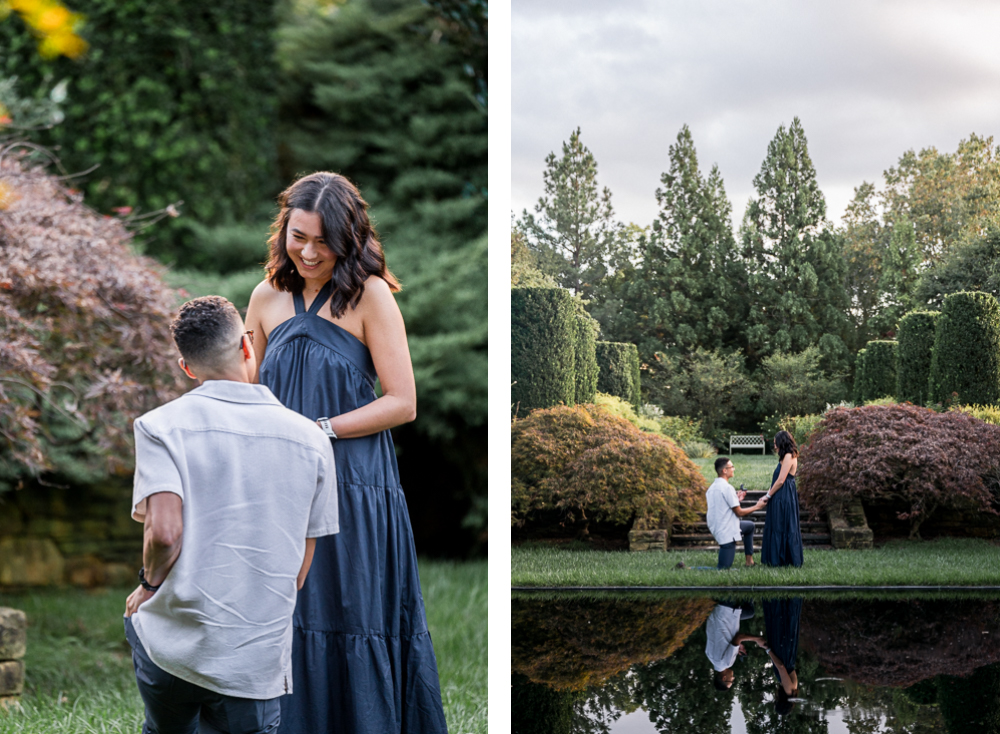 Surprise Engagement outside Charlottesville, VA - Hunter and Sarah Photography