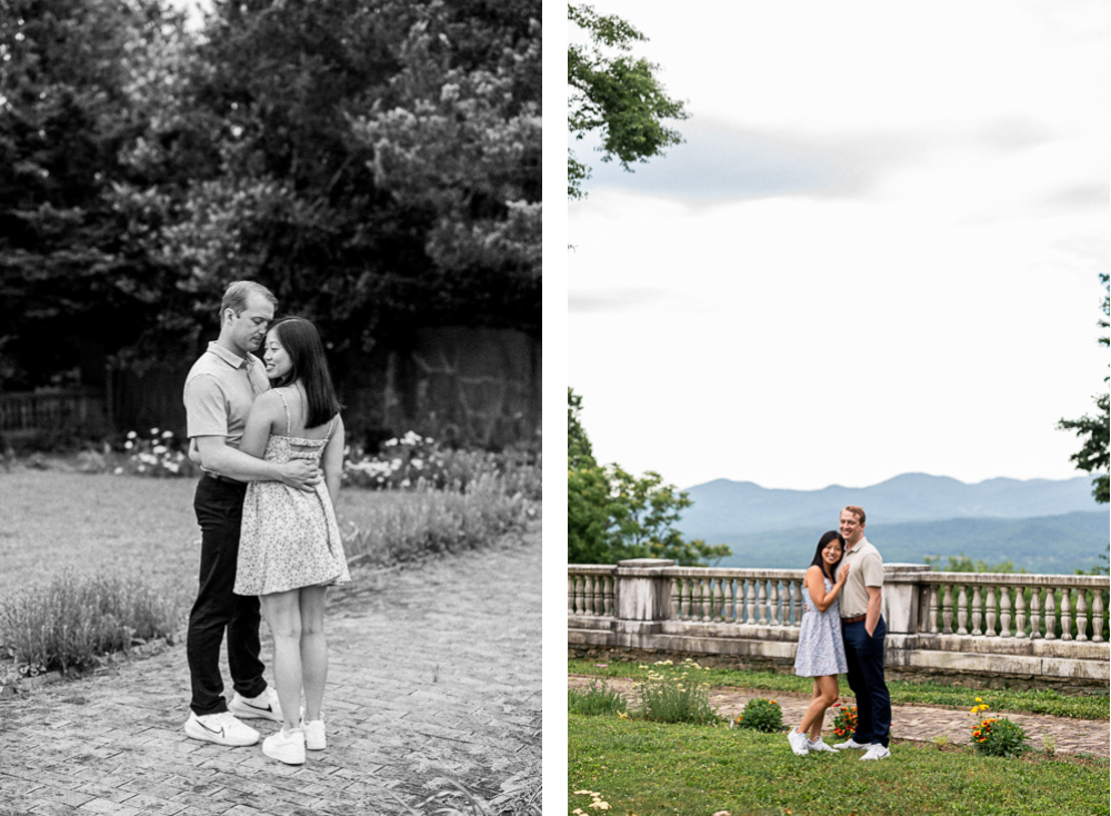 Swannanoa Palace Surprise Proposal - Hunter and Sarah Photography