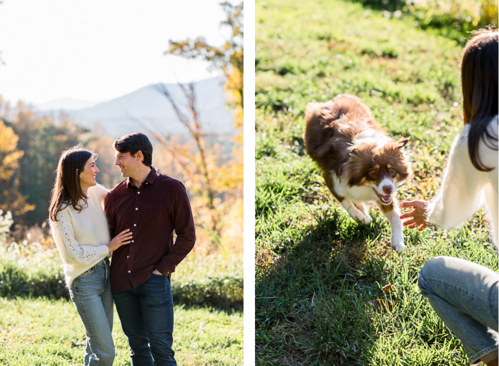 Indoor-Outdoor Engagement Session at the Wool Factory and Eastwood Winery - Hunter and Sarah Photography