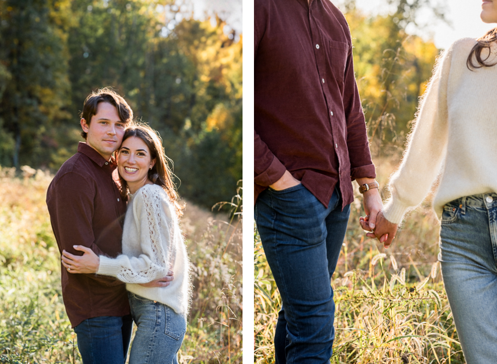 Indoor-Outdoor Engagement Session at the Wool Factory and Eastwood Winery - Hunter and Sarah Photography