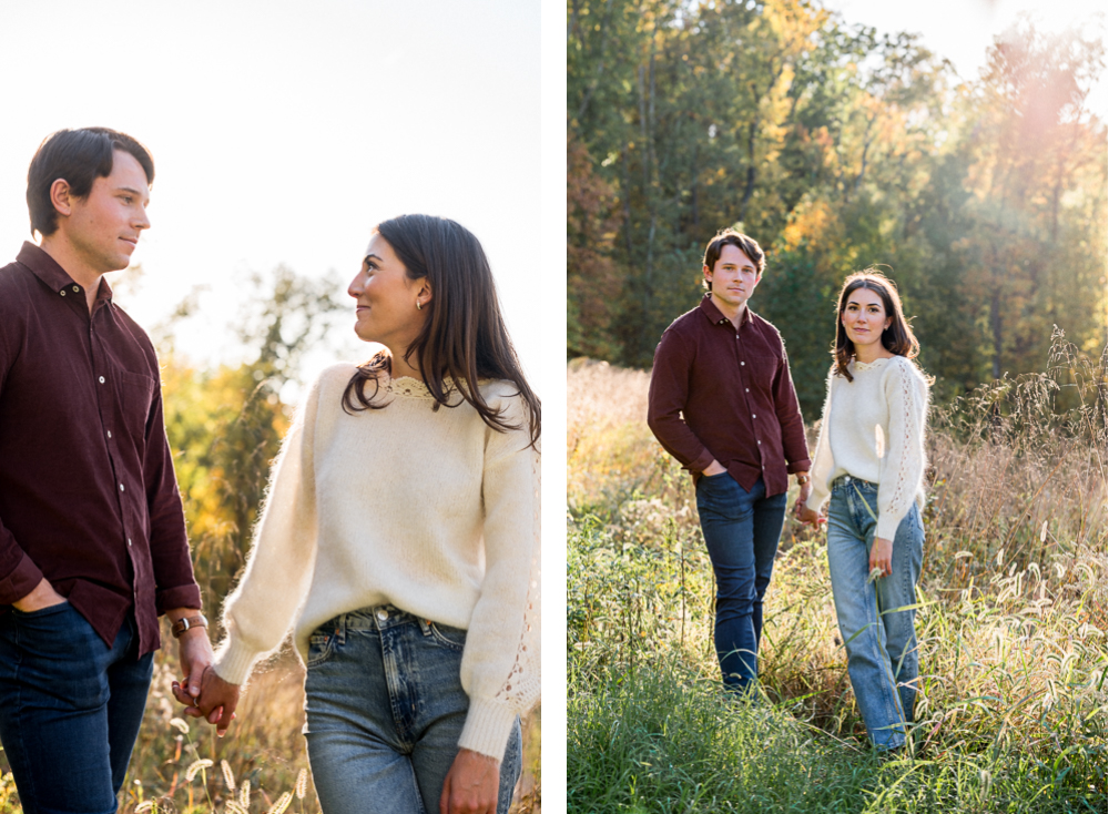 Engagement Photoshoot at Eastwood Winery and the Wool Factory - Hunter and Sarah Photography