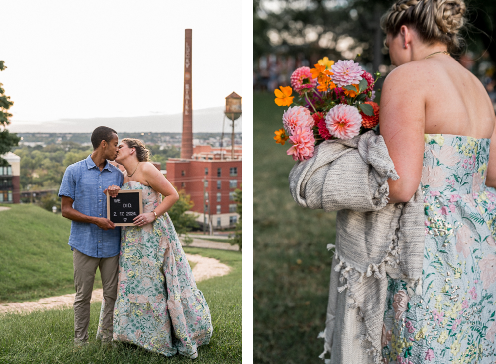 Downtown Richmond Engagement Session - Hunter and Sarah Photography