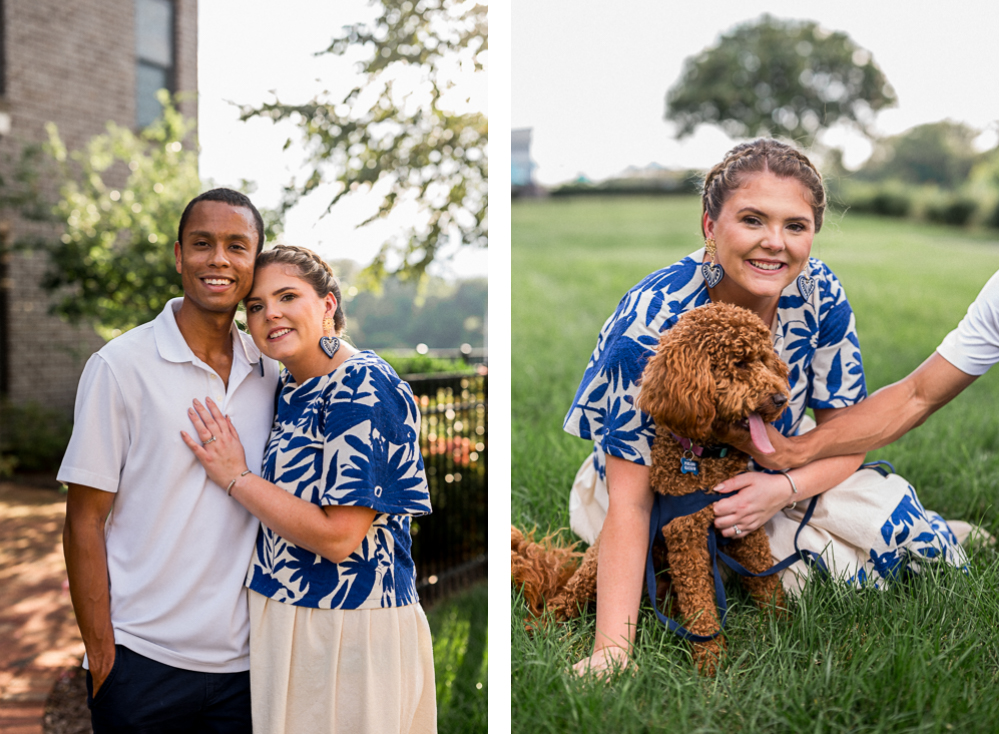 Libby Hill Park and Rocketts Landing Engagement Session - Hunter and Sarah Photography