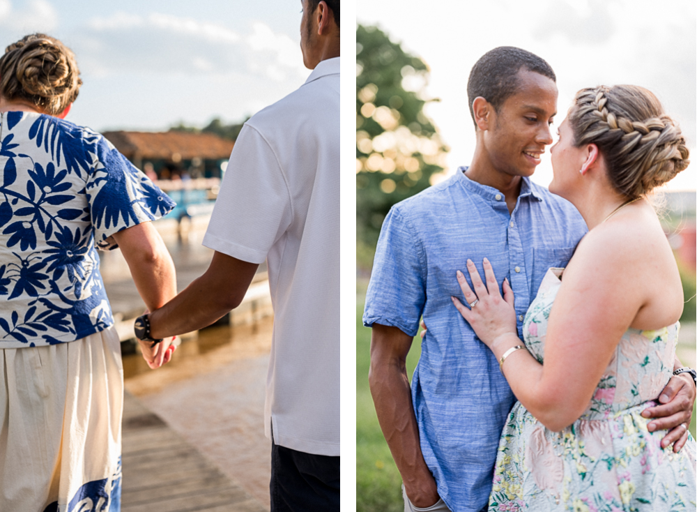 Downtown Richmond Engagement Session - Hunter and Sarah Photography