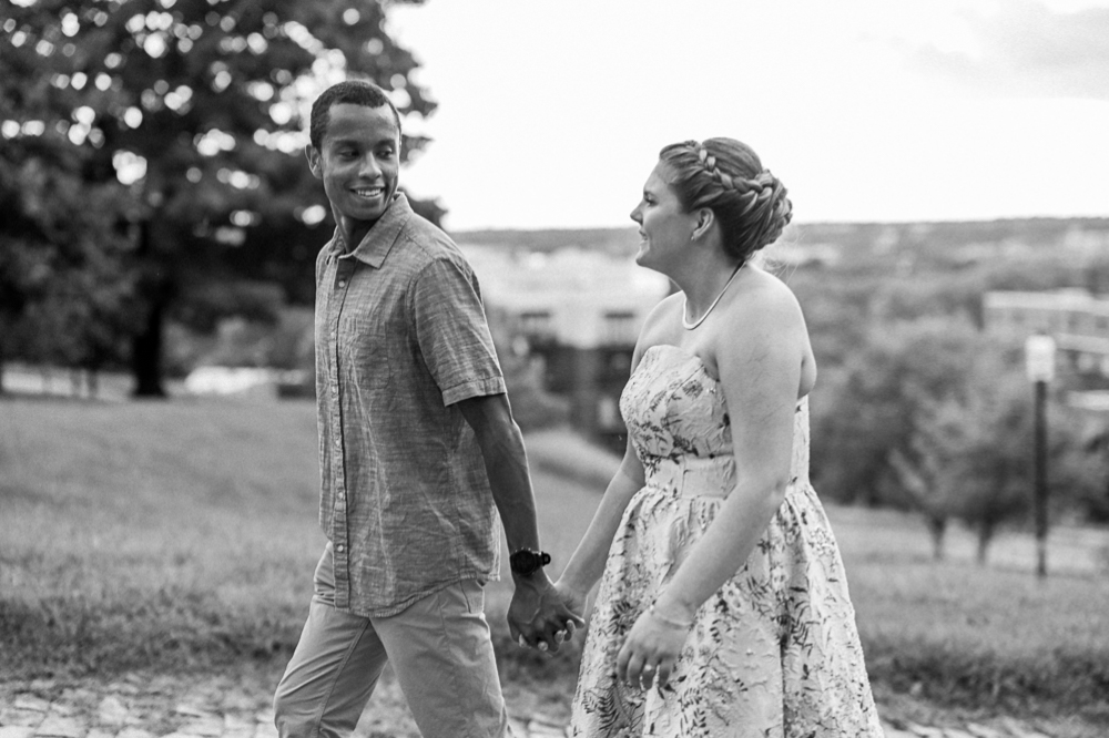 Libby Hill Park and Rocketts Landing Engagement Session - Hunter and Sarah Photography