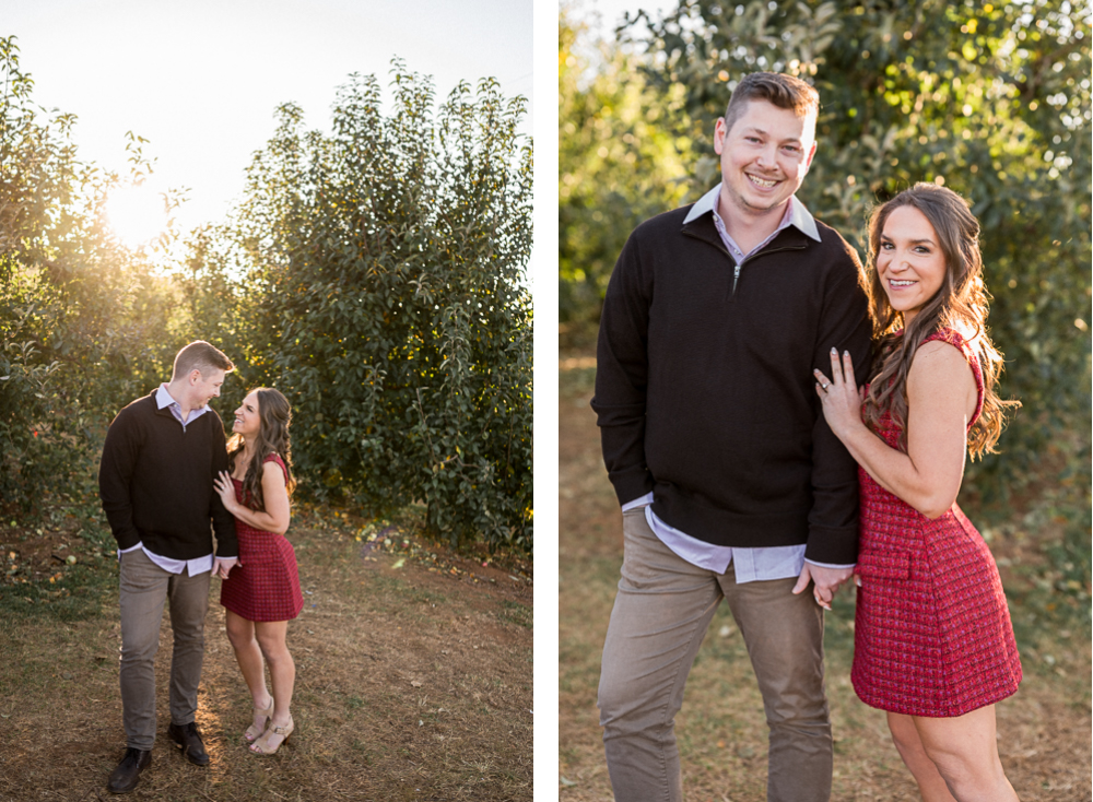 Lifestyle Apple Picking Portrait Session - Hunter and Sarah Photography