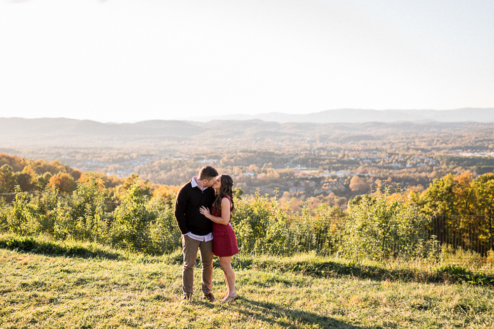 Apple-Picking Engagement Session at Carter Mountain Apple Orchard