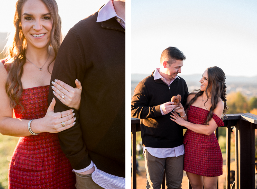 Apple-Picking Engagement Session at Carter Mountain Apple Orchard