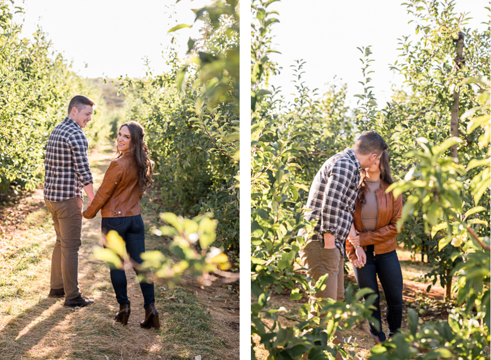 Lifestyle Apple Picking Portrait Session - Hunter and Sarah Photography