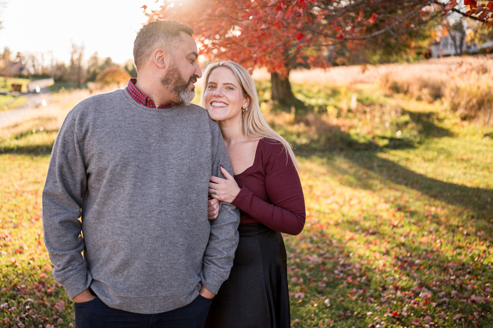 Fall Downtown Mall and Boar's Head Engagement Session - Hunter and Sarah Photography