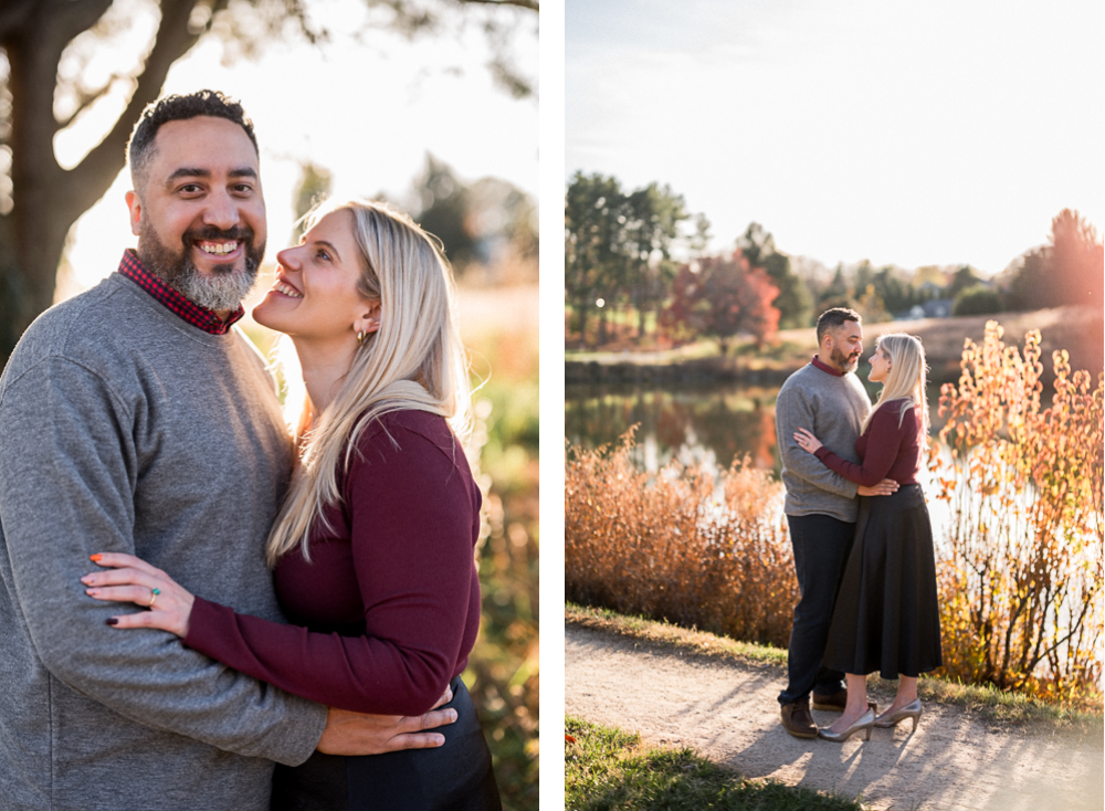 Fall Downtown Mall and Boar's Head Engagement Session - Hunter and Sarah Photography