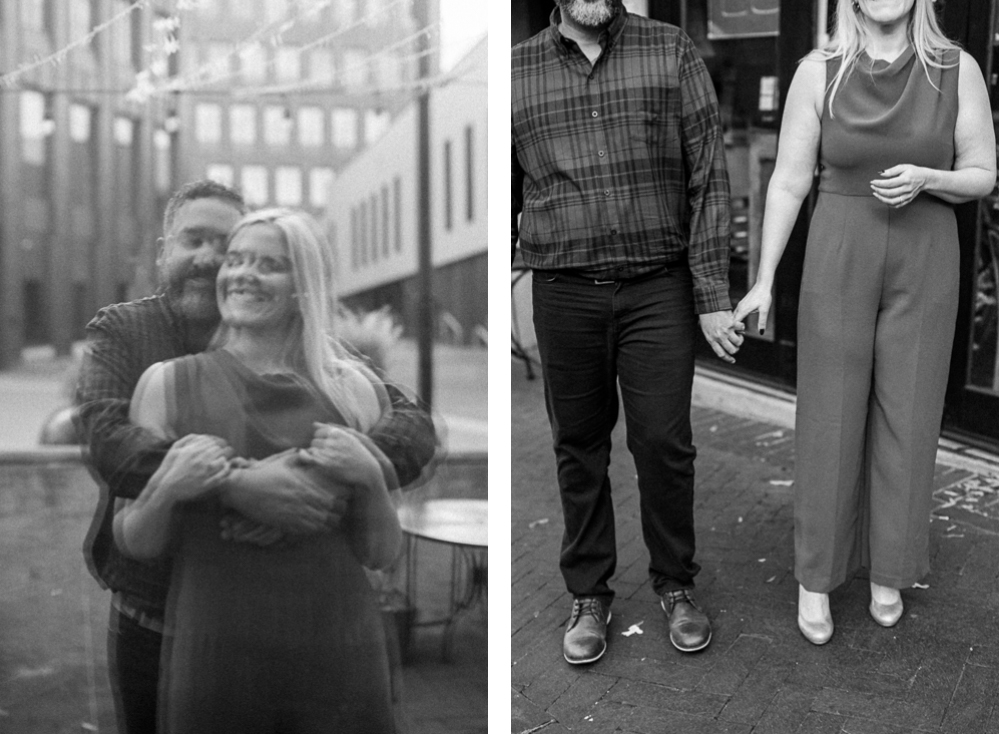 Fall Downtown Mall and Boar's Head Engagement Session - Hunter and Sarah Photography