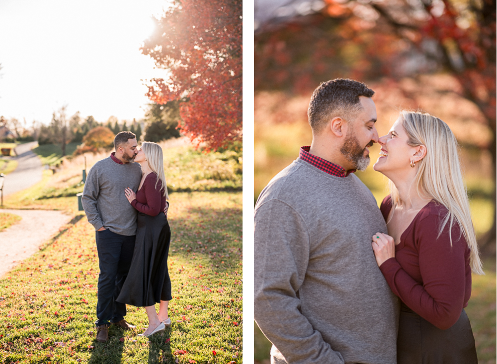 Fall Downtown Mall and Boar's Head Engagement Session - Hunter and Sarah Photography