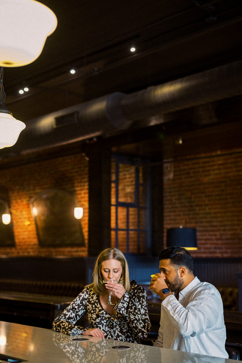 Engagement Photoshoot at the Fitzroy Downtown - Hunter and Sarah Photography