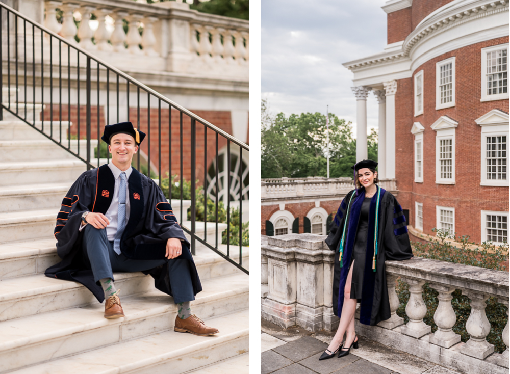 Cap and Gown Pickup UVA Class of 2025 - Hunter and Sarah Photography