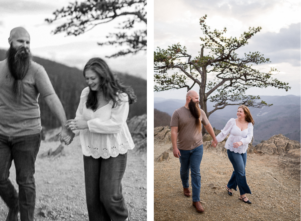 Blue Mountain Brewery Engagement Session - Hunter and Sarah Photography Cover