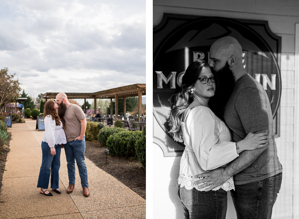 Raven's Roost Overlook Engagement Session - Hunter and Sarah Photography