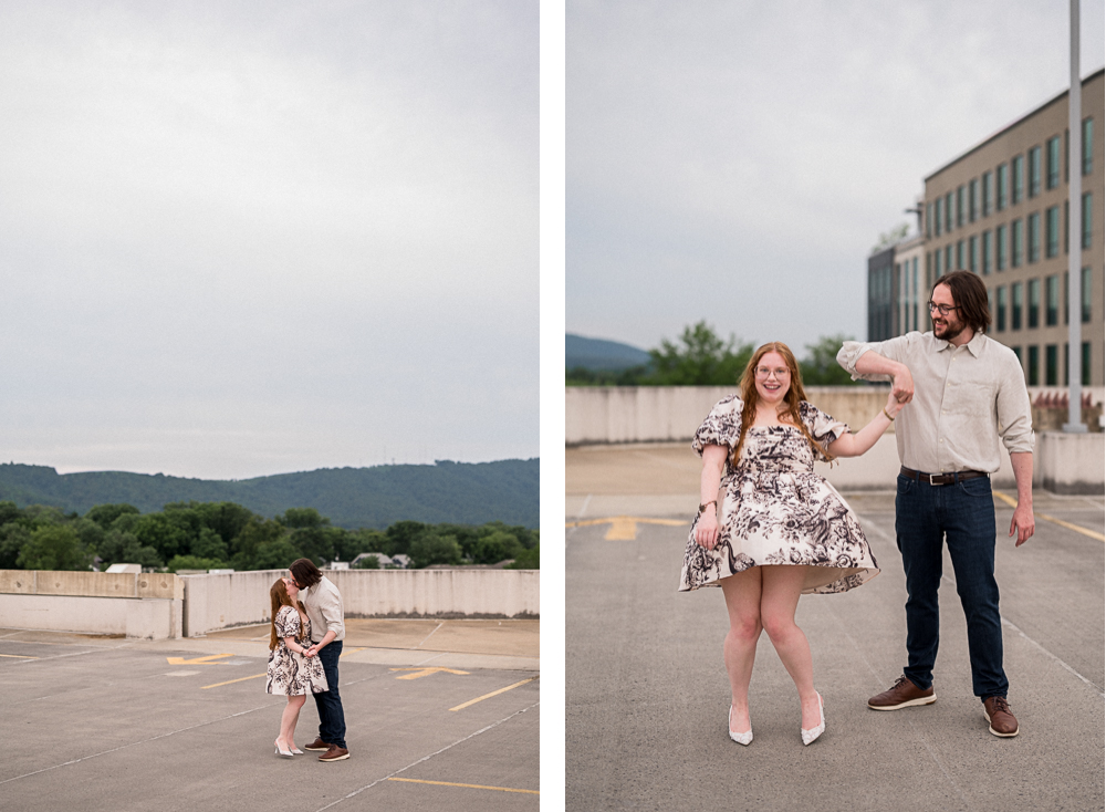 Bookstore Lifestyle Engagement Session - Hunter and Sarah Photography