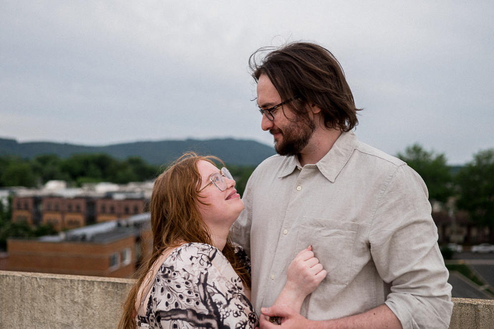 Bookstore Lifestyle Engagement Session - Hunter and Sarah Photography