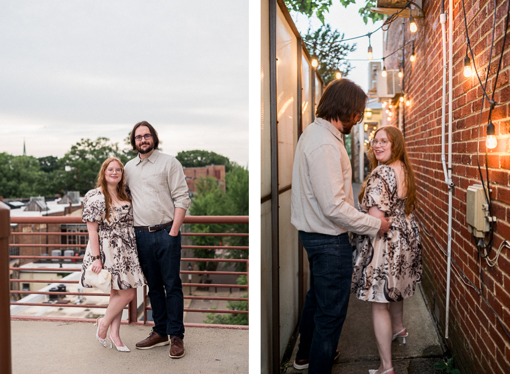 Cocktail Bar Lifestyle Engagement Photoshoot - Hunter and Sarah Photography