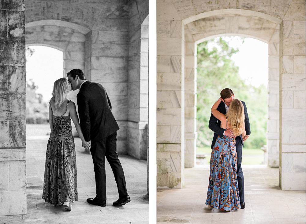Rainy Engagement Session at Swannanoa Palace and Raven's Roost Overlook - Hunter and Sarah Photography