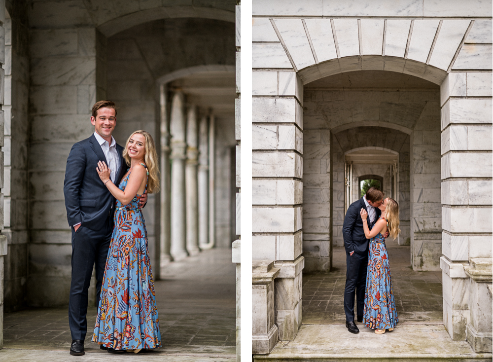 Rainy Engagement Session at Swannanoa Palace and Raven's Roost Overlook - Hunter and Sarah Photography