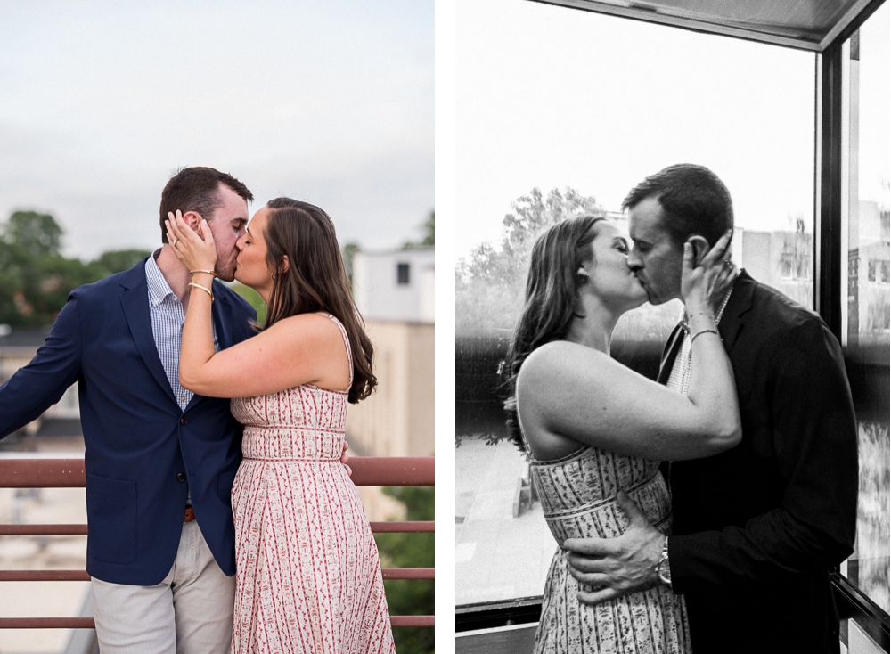 Charlottesville Downtown Mall Engagement - Hunter and Sarah Photography