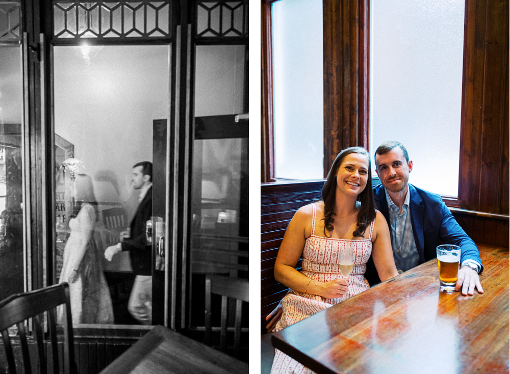 Charlottesville Downtown Mall Engagement - Hunter and Sarah Photography